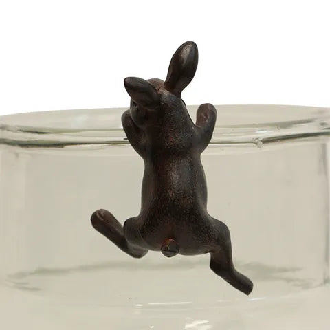 Hanging Bunny Decor | Dark Brown