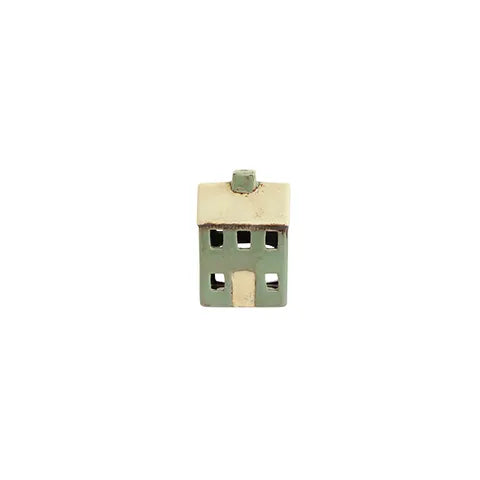 Petite Tea Light House | Light Blue