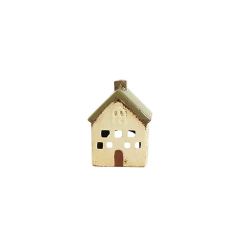 Alsace Tealight Villa Olive Green