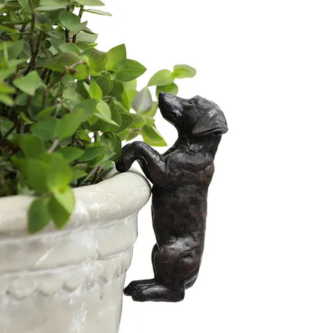 Dashund Pot Stand Set of 3