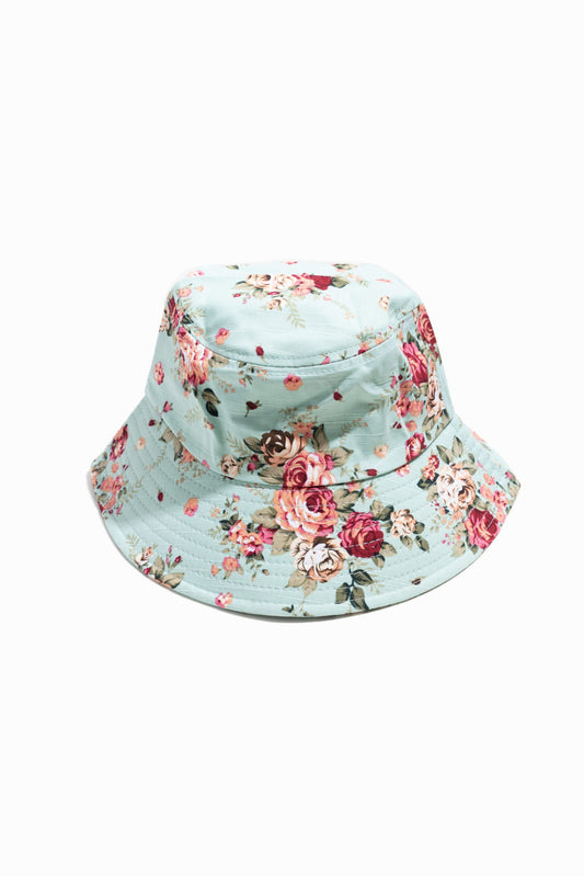 Sky Floral Bucket Hat