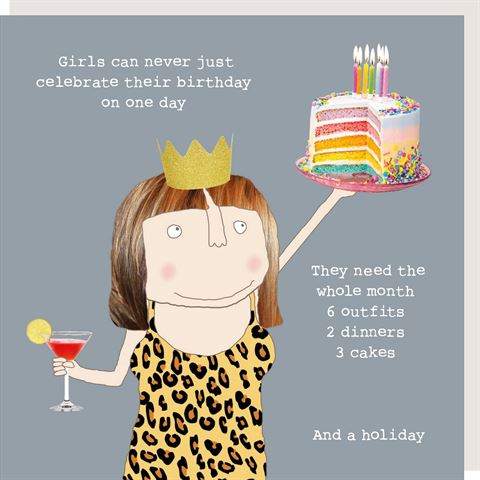 Rosie Card | Girls Birthday