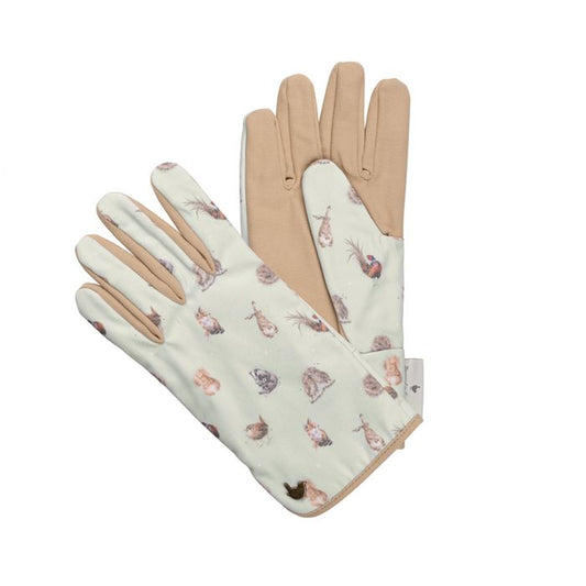 Wrendale Woodland Garden Gloves | Animal