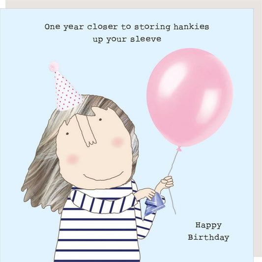Rosie Made A Thing - Hankies - Birthday Card
