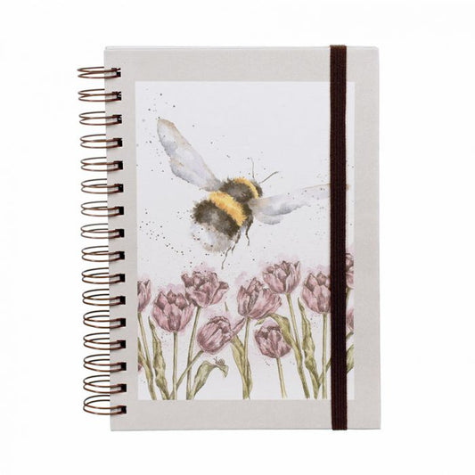 Wrendale Spiral Notebook | Bumblebee