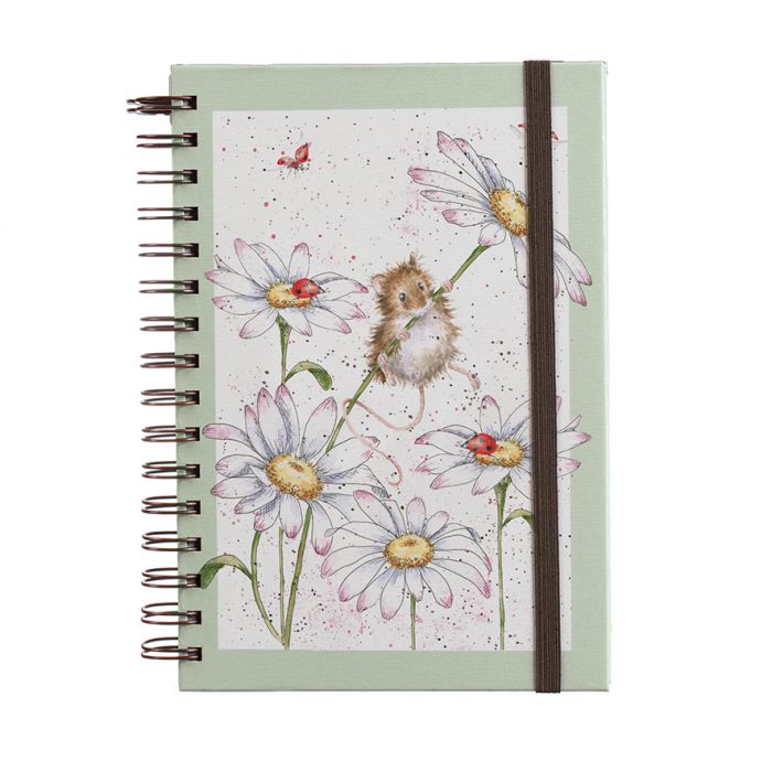 Wrendale Spiral Notebook | Oops a Daisy
