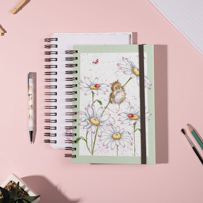 Wrendale Spiral Notebook | Oops a Daisy
