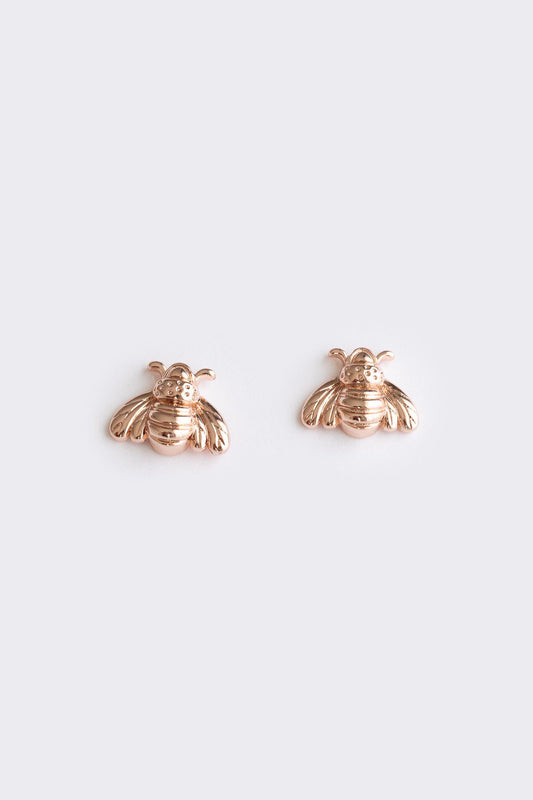 Honey Stud Earrings | Rose