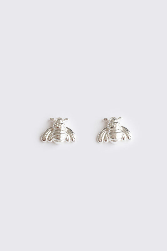 Honey Stud Earrings | Silver