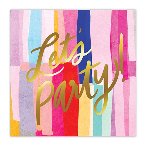 Beverage Napkins - Lets Party