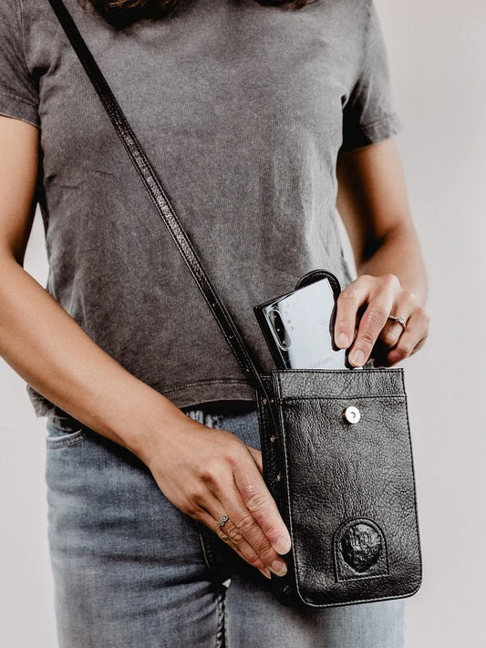 Izzy Phone Bag - Black