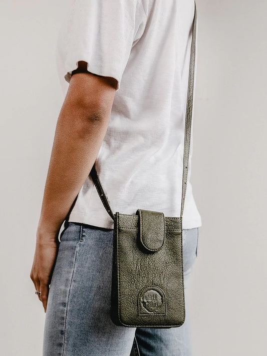 Izzy Phone Bag - Olive