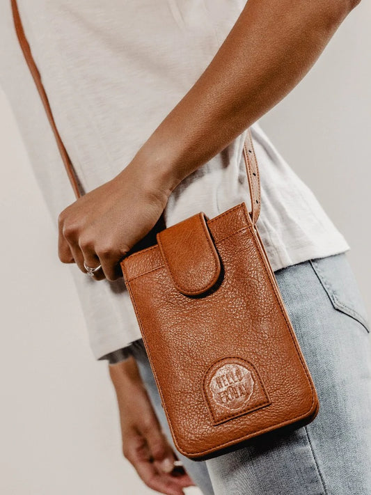 Izzy Phone Bag - Tan