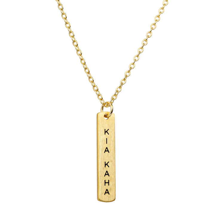 Kia kaha – Stay strong – Necklace