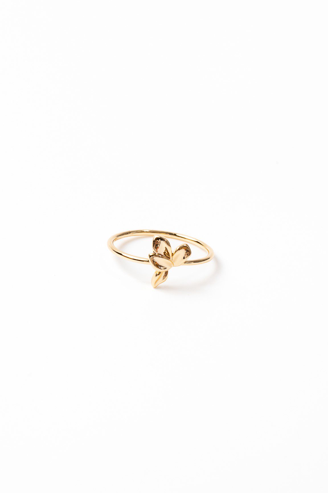 Leaf Gold Ring