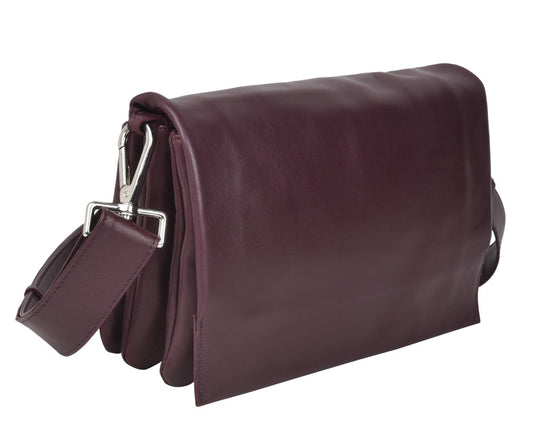 Louise Soft Leather Hand Bag | Florence Garnet