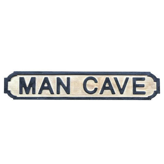 Reclaimed Pine Sign | Mancave