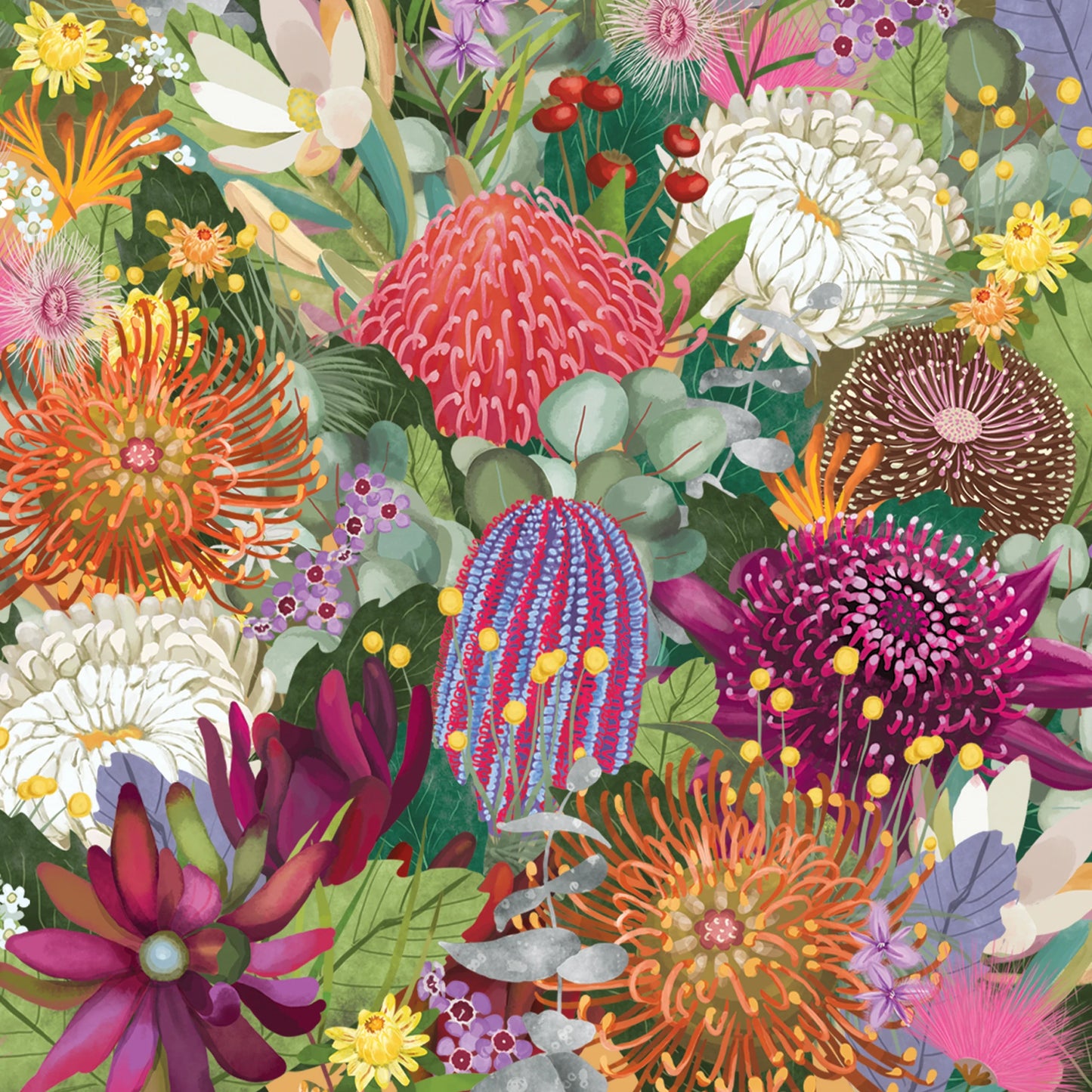 La La Land | Bush Blooms Floral Card