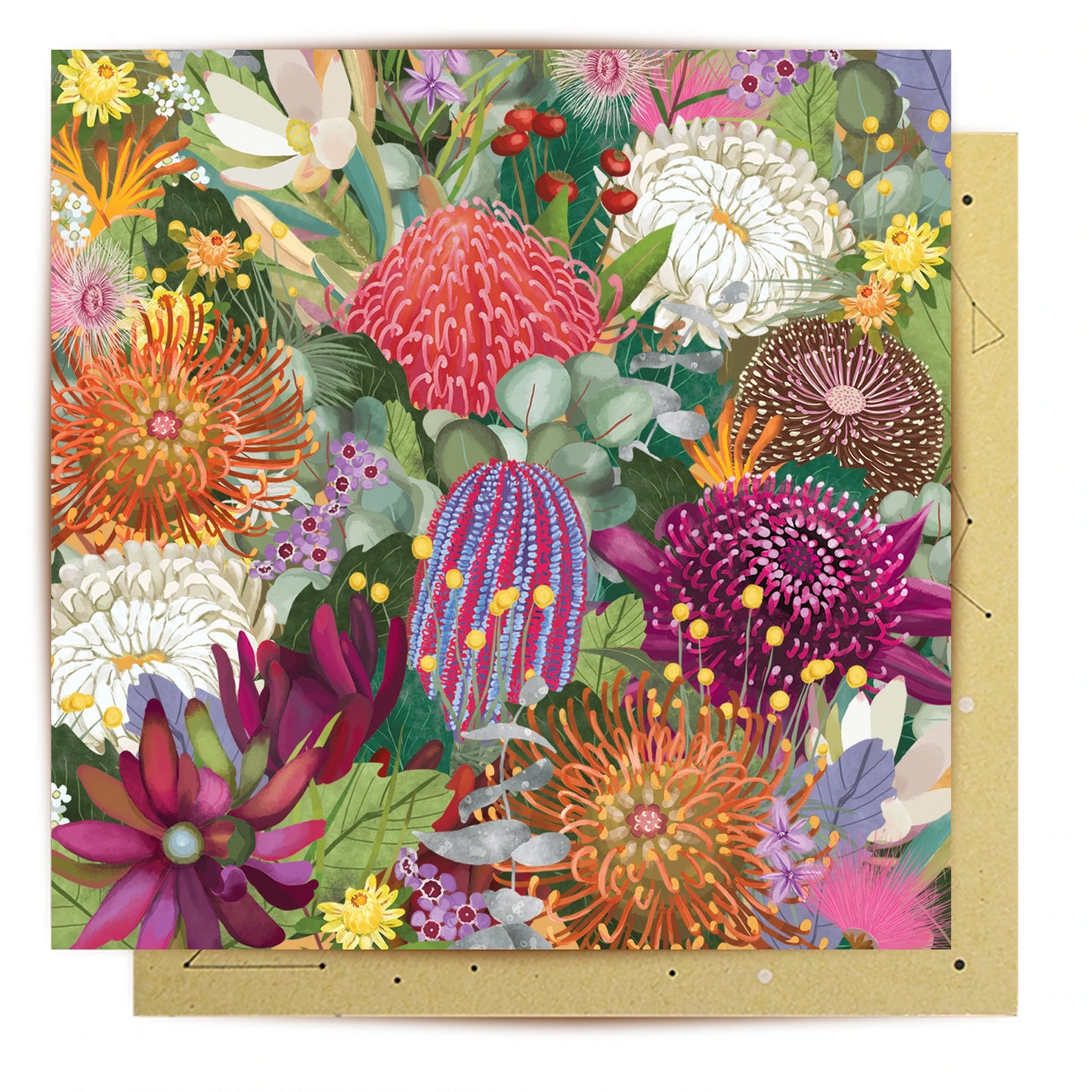 La La Land | Bush Blooms Floral Card