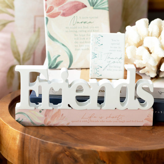 Modern Oasis Friends Blockword