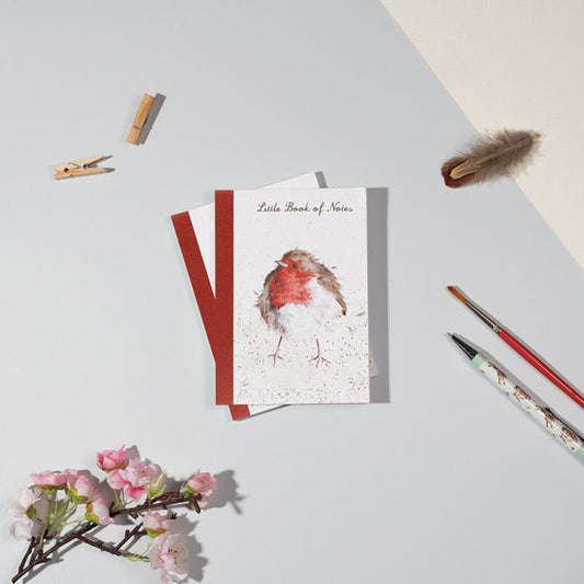 Wrendale A6 Notebook | Jolly Robin