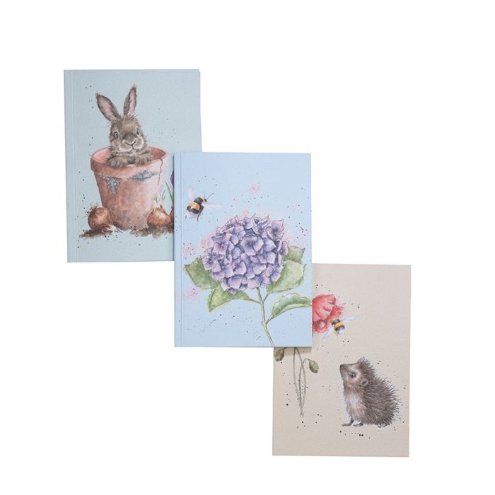 Wrendale Notebooks S/3 | Country Animals