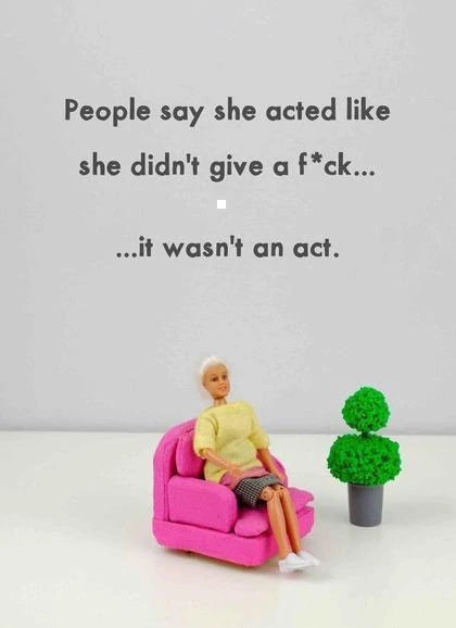 Card: Not an Act