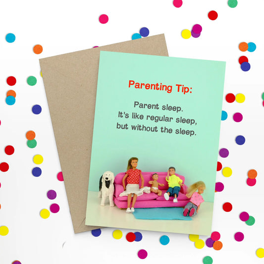 Card: Parenting Tip -Sleep