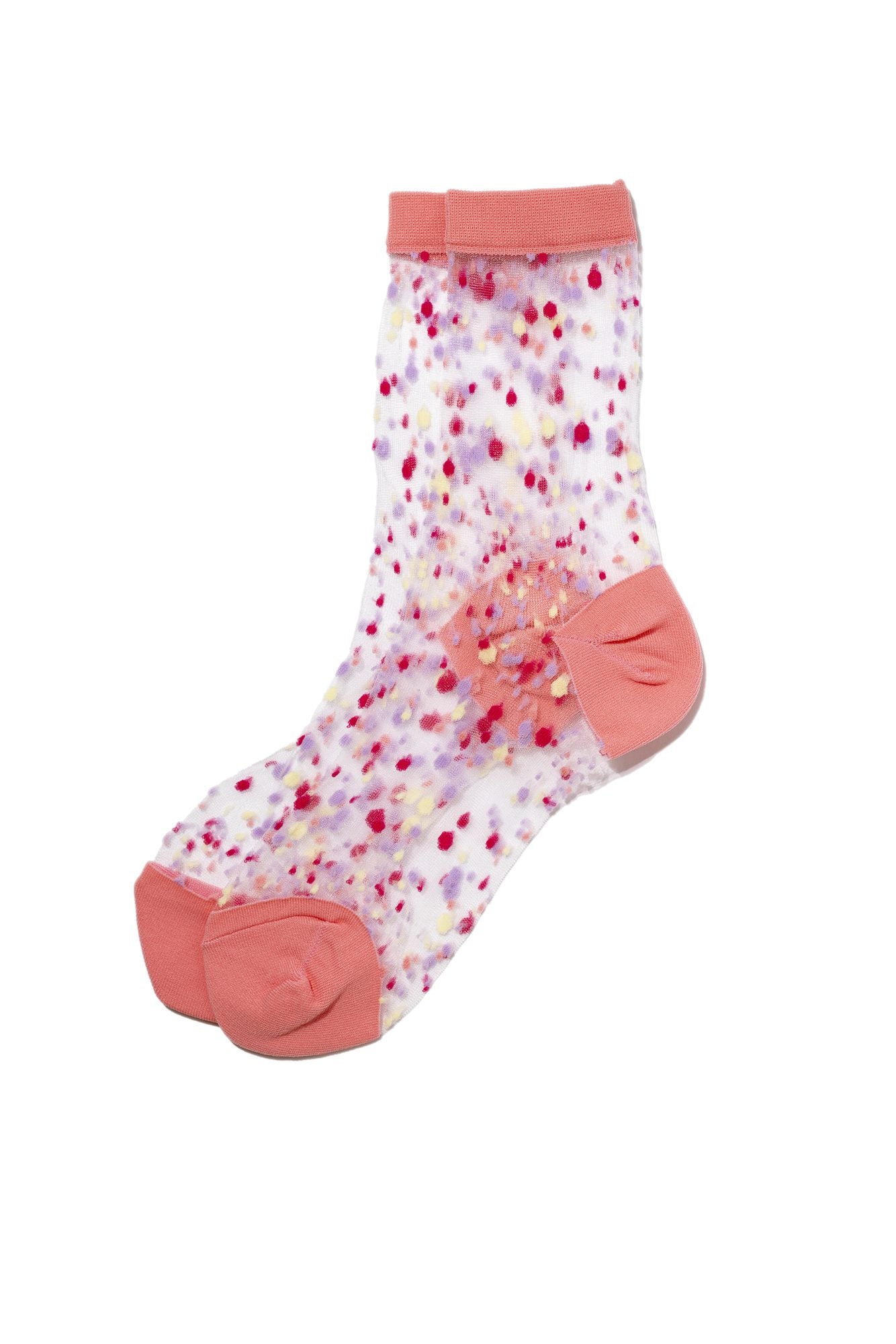 Party Crew Socks Coral