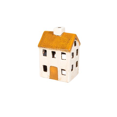 Petite Chalet Tea Light House Fawn