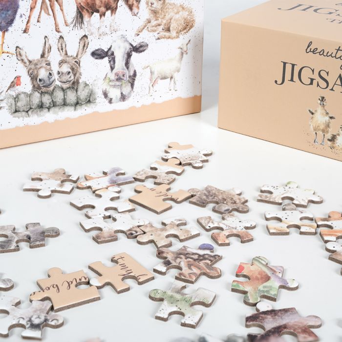 Wrendale Design Jigsaw | Farmyard Friends