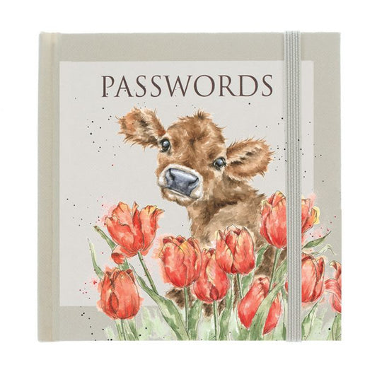Wrendale Password Book | Cow