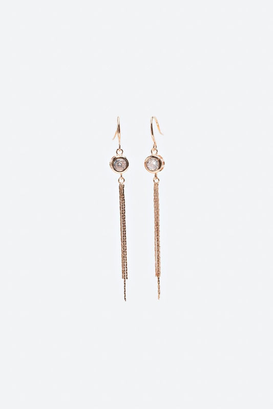 Quinn Earrings | Rose