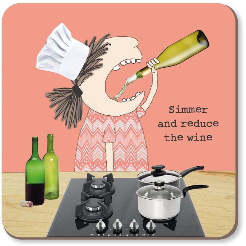 Rosie Coaster | Reduce the Wine