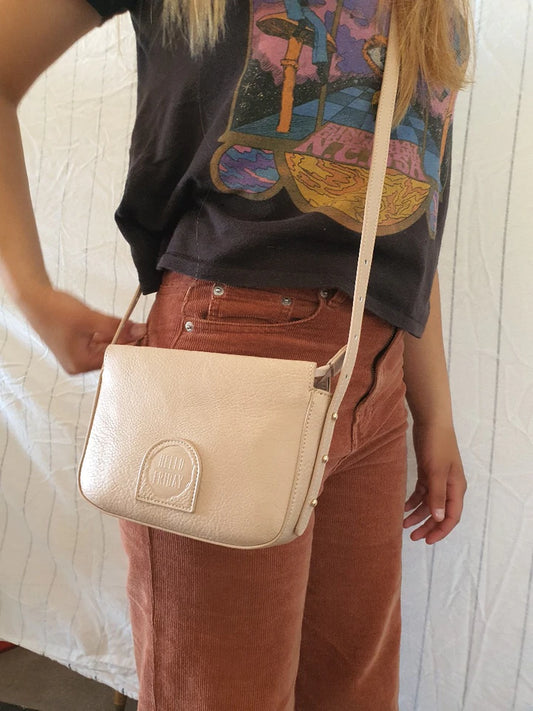 Riley Crossbody - Blush/Cream