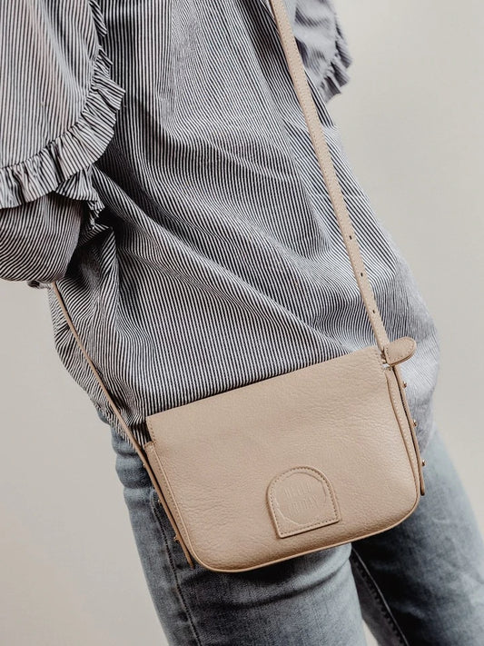 Riley Crossbody - Blush/Cream