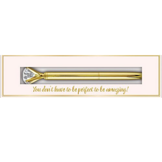Boxed Gem Pen | Gold