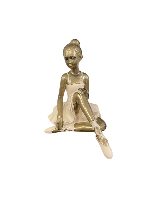 Sitting Ballerina Figurine