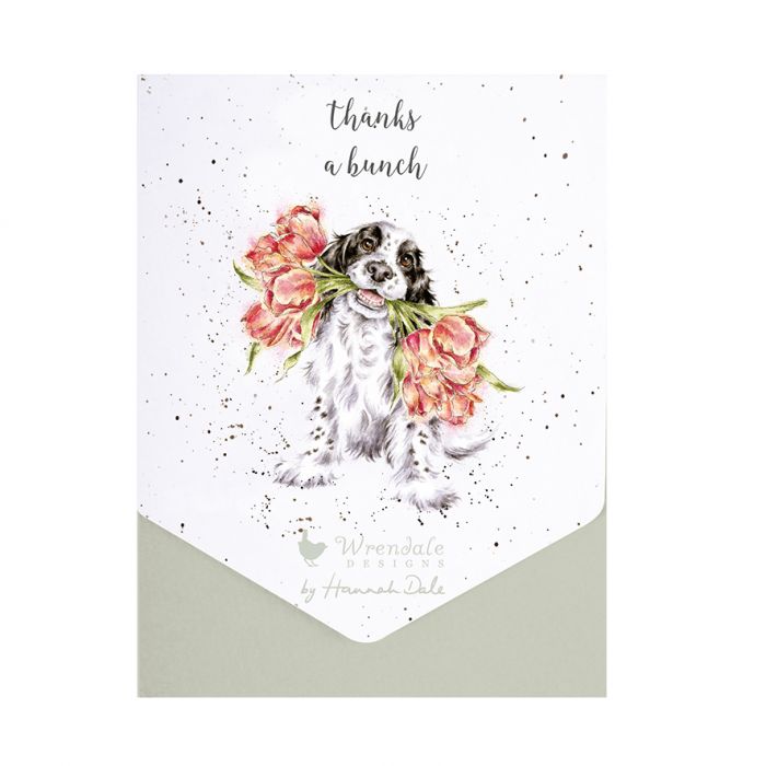 Wrendale Thank You Cards | Spaniel