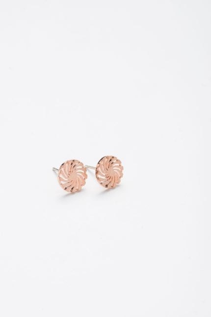 Swirl Rose Earrings