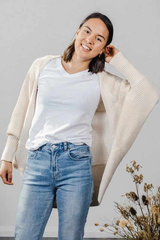 The Cocoon Cardigan | Cream
