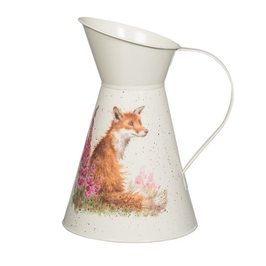 Wrendale Flower Jug | Foxlgloves Fox
