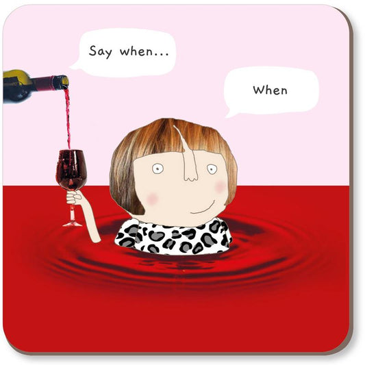 Rosie Coaster | Wine When